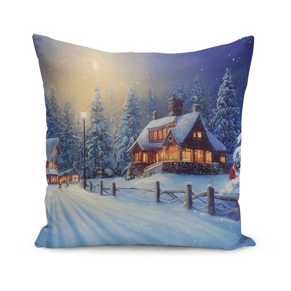 Dekoratyvinis pagalvės užvalkalas su Kalėdų motyvu 43x43 cm – Mila Home