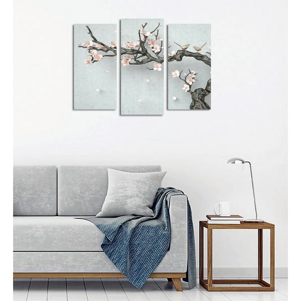 Paveikslai 3 vnt. rinkinyje Sakura - Wallity-image-1