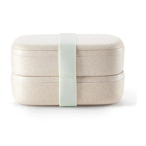 Pietų dėžutė 2x dėžės To Go Organic – Lékué