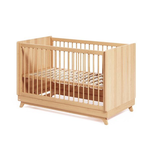 Vaikiška lovelė iš uosio medienos Kave Home Maralis, 70 x 140 cm-image-2