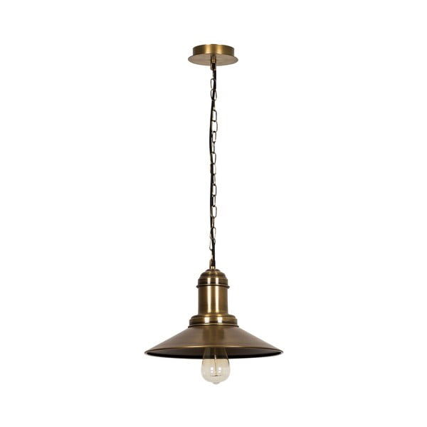 Kabantis šviestuvas bronzinės spalvos ø 30 cm su metaliniu gaubtu Sivani – Opviq lights-image-3