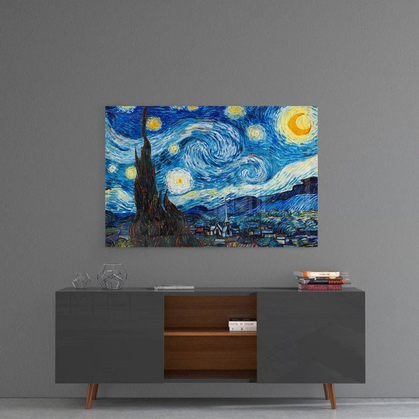 Paveikslas ant stiklo Insigne Night Sky-image-1