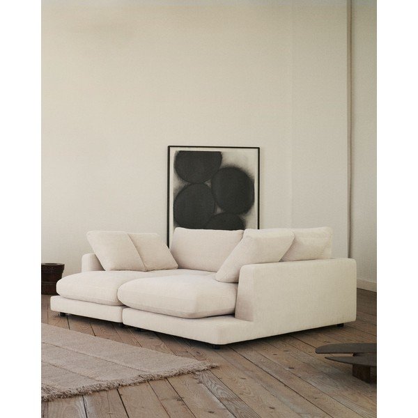 Kreminės spalvos sofa 210 cm Gala – Kave Home-image-1