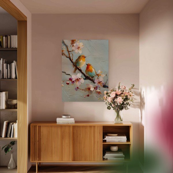 Spausdintas paveikslas su rėmeliu 60x80 cm Robins – Styler-image-1