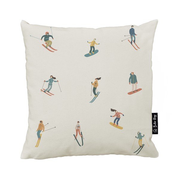 Dekoratyvinis pagalvės užvalkalas 45x45 cm Ski Day – Butter Kings
