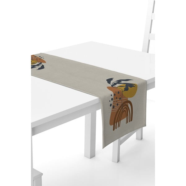 Smėlio spalvos staltiesė Kate Louise, 40 x 140 cm