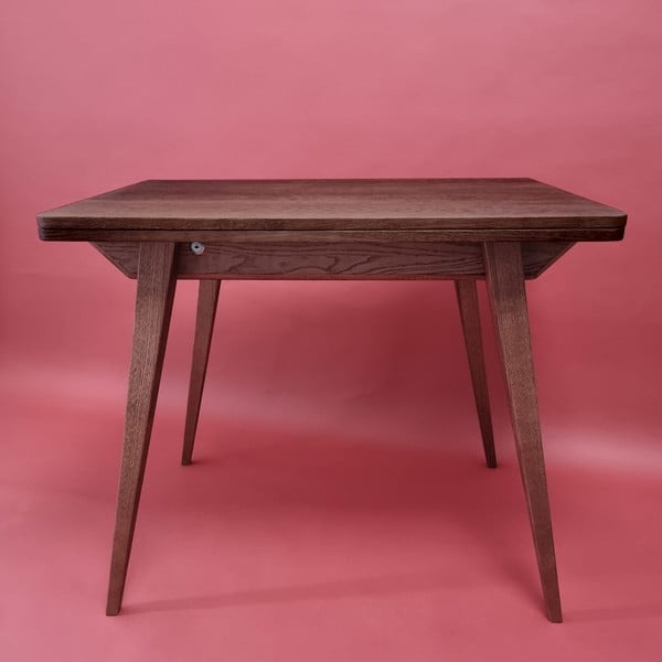 Prailginamas valgomojo stalas su uosio dekoro stalviršiu 65x90 cm Envelope – Ragaba-image-1