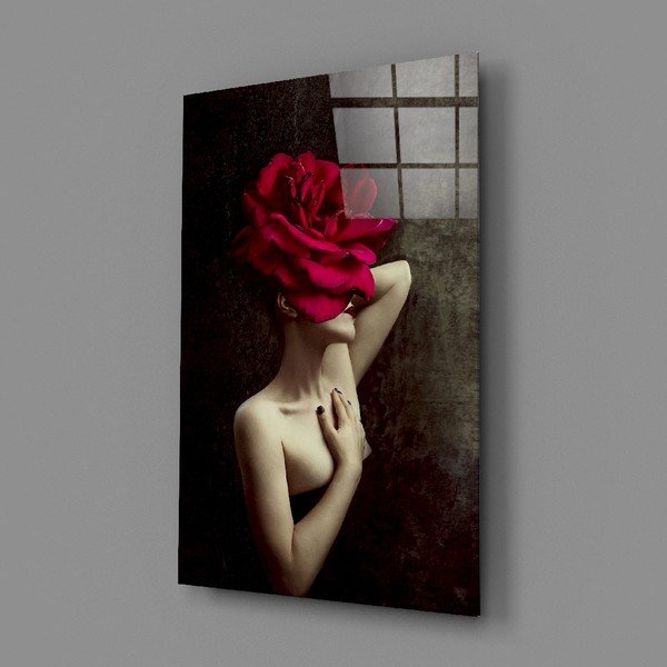 Paveikslas ant stiklo Insigne Rose-image-4