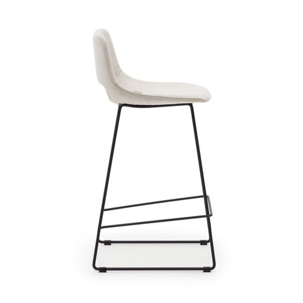 Smėlio spalvos baro taburetė (sėdynės aukštis 65 cm) Zahara – Kave Home-image-4