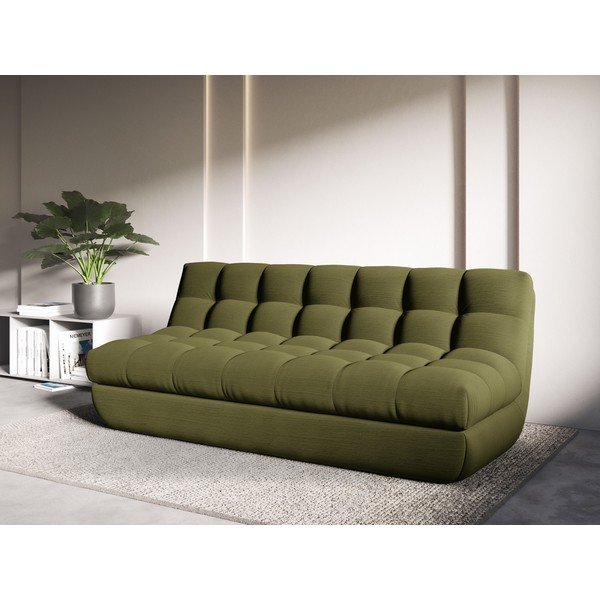 Sofa žalios spalvos 200 cm Tina – Micadoni Home-image-1