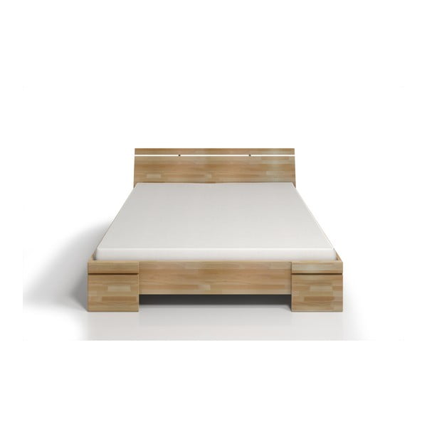 Dvigulė lova iš buko medienos SKANDICA Sparta Maxi, 160 x 200 cm-image-1