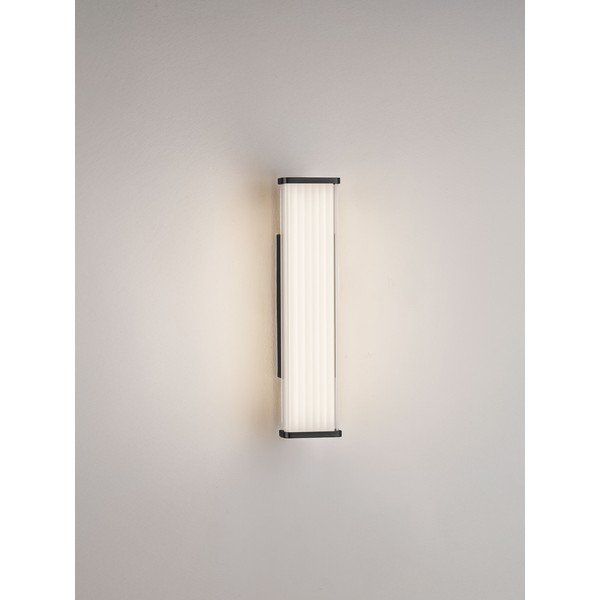 Matinės juodos spalvos iš metalo sieninė lempa LED Misty – Nova Luce-image-4