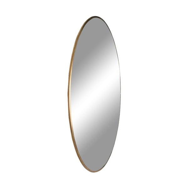 Sieninis veidrodis su aukso spalvos rėmu House Nordic Jersey, ø 40 cm-image-1