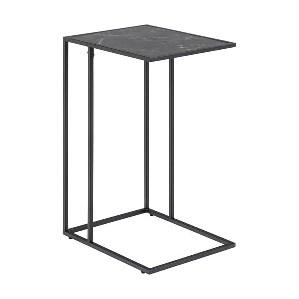Šoninis stalas su marmuro dekoro stalviršiu 43x35 cm Infinity – Actona