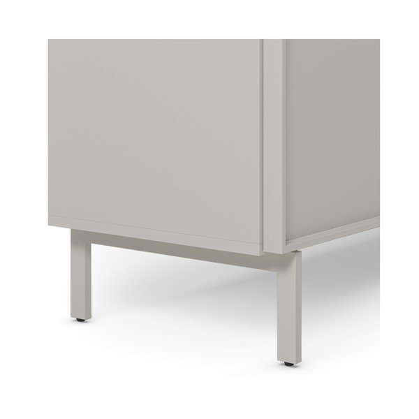 Kreminės spalvos spintelė 180x80x42 cm Brise – Marckeric-image-3
