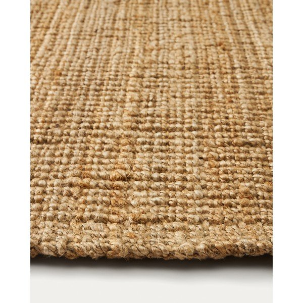 Rankų darbo natūralios spalvos iš džiuto kilimas 160x230 cm Madelin – Kave Home-image-4