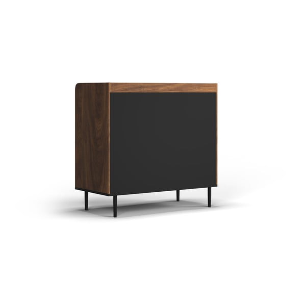 Žema riešutmedžio 90x90 cm komoda Ely - Cosmopolitan Design-image-3