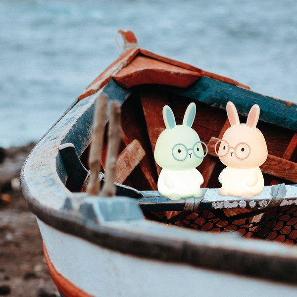 Šviesiai mėlynos spalvos vaikiška naktinė lemputė Felix – Fischer & Honsel-image-3