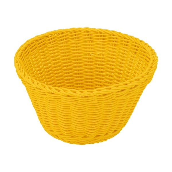 "Saleen" stalo krepšelis, geltonos spalvos, ø 18 cm