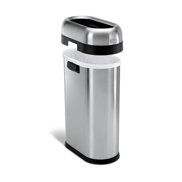 Nerūdijančio plieno šiukšliadėžė 50 l - simplehuman-image-4