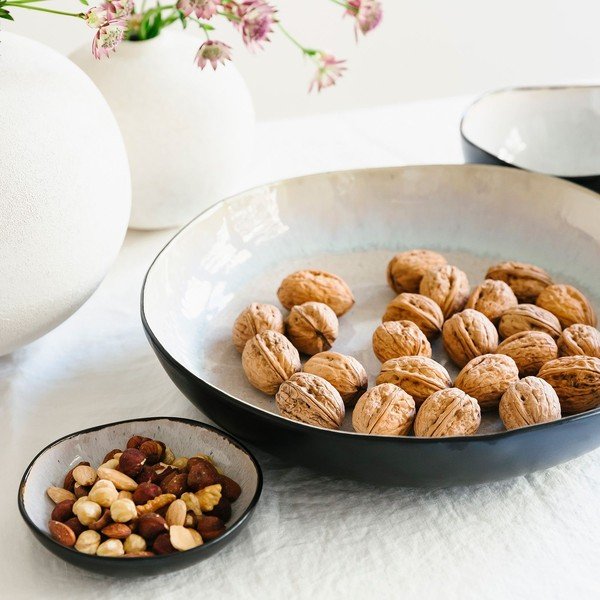 Juodos spalvos/smėlio spalvos iš akmens masės dubuo ø 32 cm Lunar – Salt&Pepper-image-3