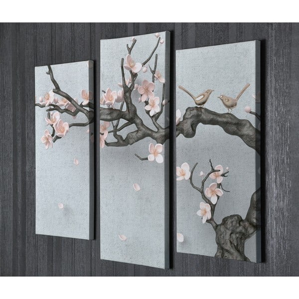 Paveikslai 3 vnt. rinkinyje Sakura - Wallity-image-4