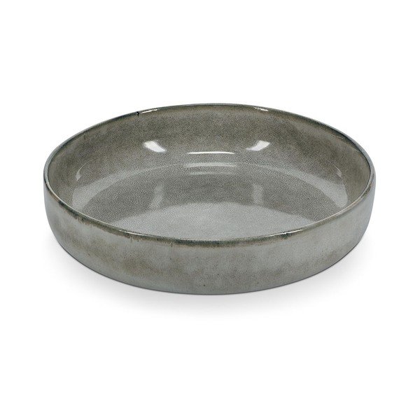 Žalios spalvos/mėlynos spalvos skirta serviravimui iš akmens masės lėkštė ø 28 cm Meridian – Salt&Pepper-image-4