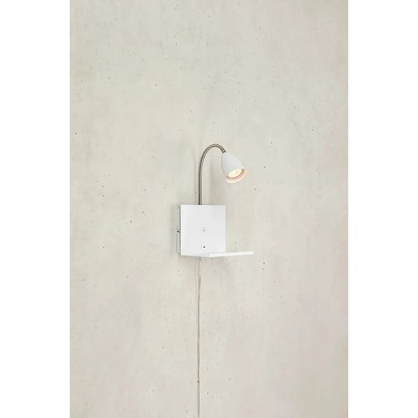 Baltos spalvos sieninė lempa Cuarto – Markslöjd-image-1