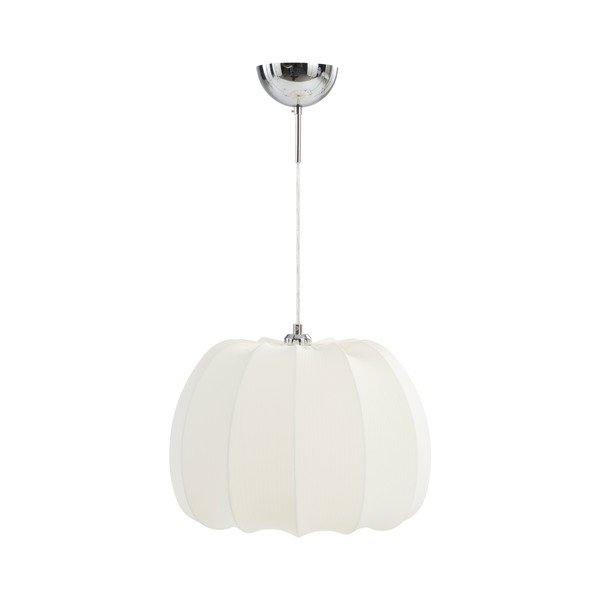 Kreminės spalvos iš tekstilės kabantis šviestuvas ø 42 cm Pion – Jotex
