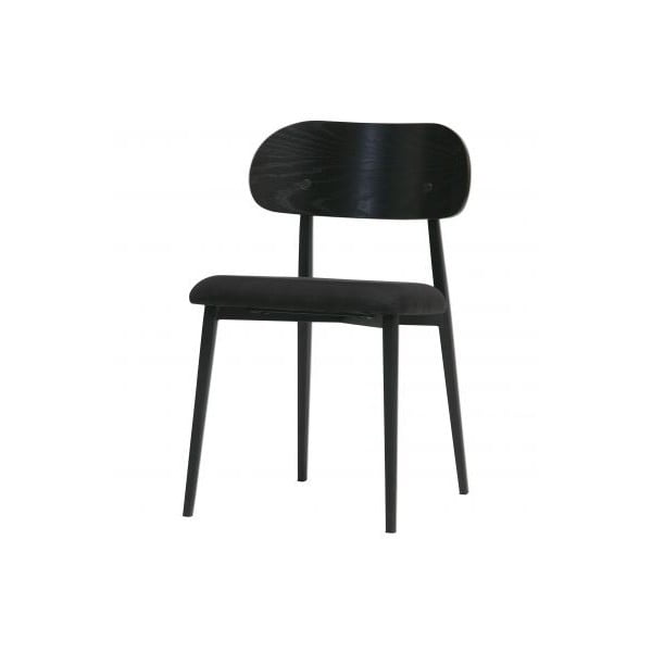 2 juodų valgomojo kėdžių komplektas vtwonen Klasė