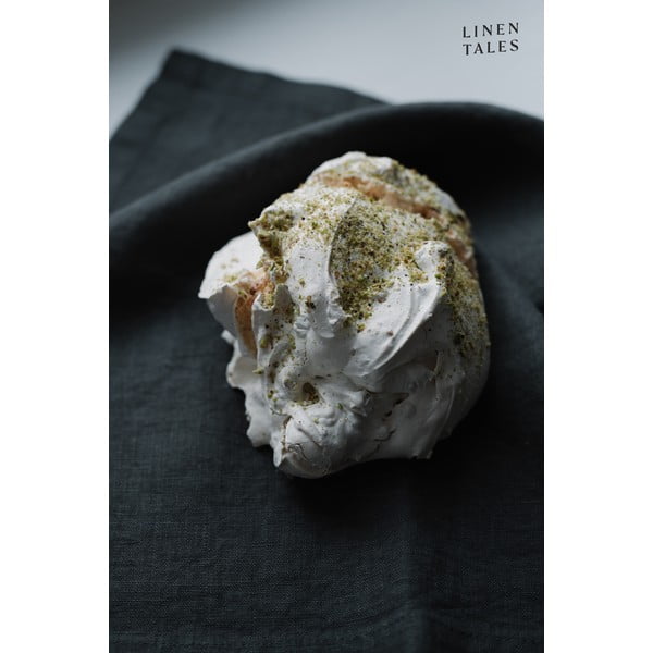 Tamsiai pilkas lininis stalo padėkliukas Linen Tales, 35 x 45 cm-image-4