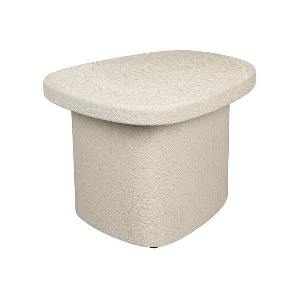 Šoninis stalas su marmuro dekoro stalviršiu 41x56 cm Veda – Dutchbone-image-2