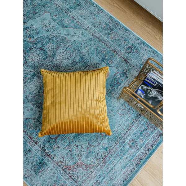 Mėlynas viskozės kilimas Universal Lara Aqua, 120 x 170 cm-image-2