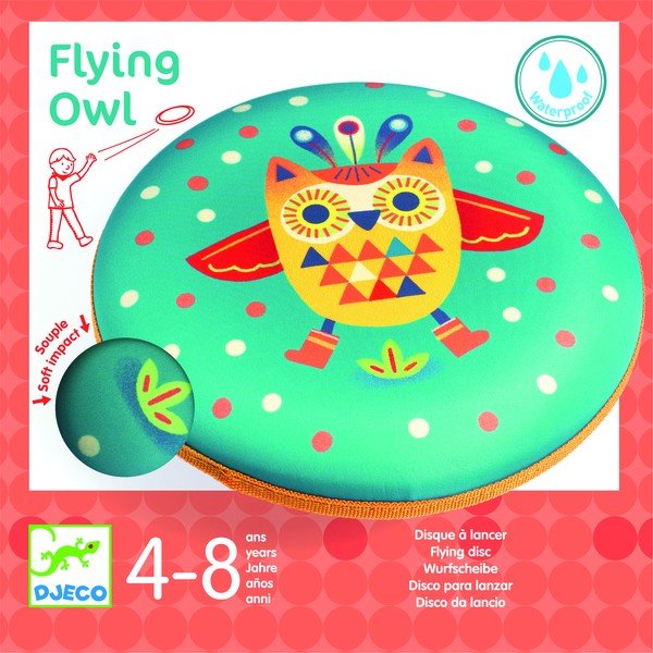 Skraidanti lėkštė Djeco Owl-image-1