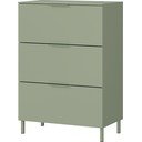 Žalios spalvos matinis spintelė 68x98x40 cm Savoca – Germania