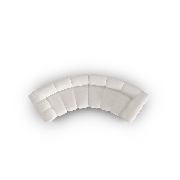 Sofa baltos spalvos 322 cm Lupine – Micadoni Home-image-4