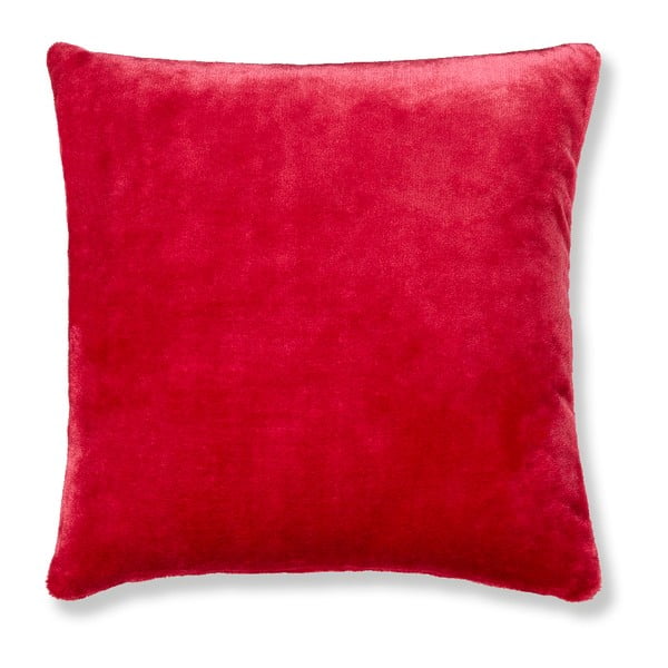 Raudonas užvalkalas Catherine Lansfield Basic Cuddly, 55 x 55 cm
