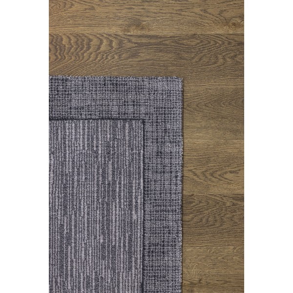 Kilimas iš vilnos tamsiai pilkos spalvos 200x300 cm Linea – Agnella-image-3