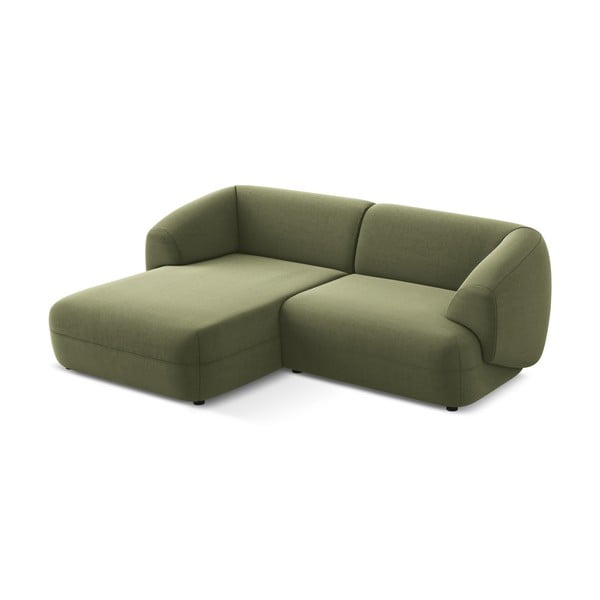 Žalios spalvos iš velveto kampinė sofa (su kairiuoju kampu) Moana – Makamii-image-3