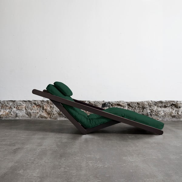 Kintama poilsio kėdė "Karup Figo Wenge/Botella-image-1
