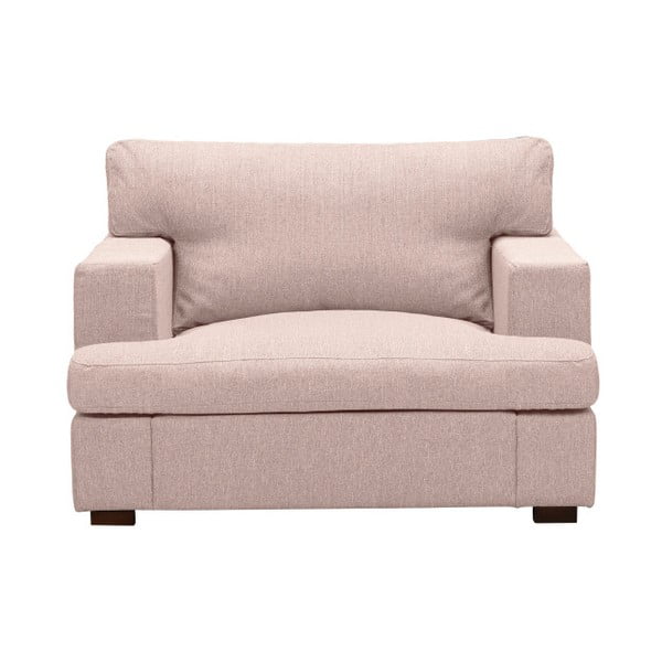 Šviesiai rožinės spalvos "Windsor & Co Sofas Daphne" fotelis