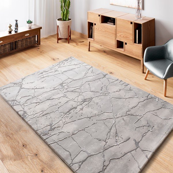 Pilkai smėlinės spalvos kilimas 115x170 cm Oris – Universal-image-1