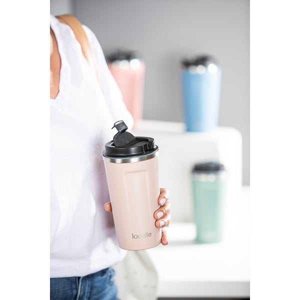 Termo puodelis baltos spalvos 500 ml Eco – Ladelle-image-2