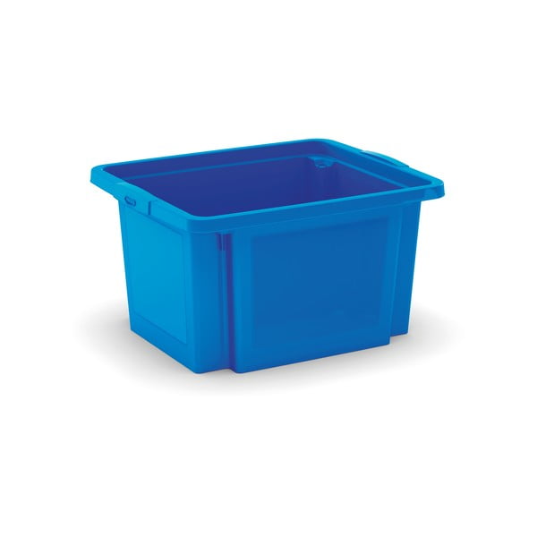 Mėlynos spalvos iš plastiko daiktadėžė 42x35x23 cm H-Box S – KIS
