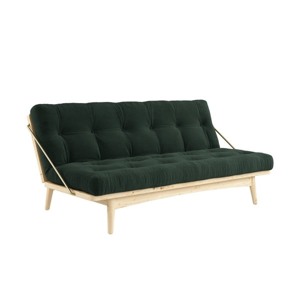 Aksominė modulinė sofa Karup Design Folk Raw/Dark Green-image-3