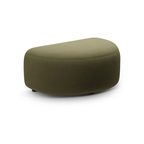 Žalios spalvos taburetė iš velveto Kate – Micadoni 