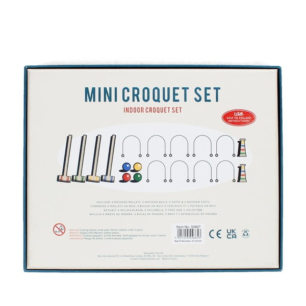 Stalo kriketas Mini Croquet Set – Rex London-image-3