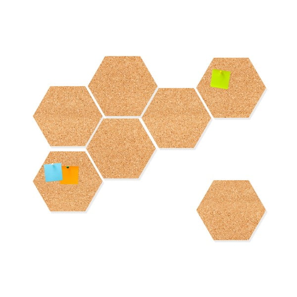 Kamštinė dekoratyvinė sieninė lenta Really Nice Things Geometric-image-1