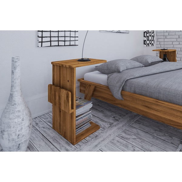 Naktinis staliukas iš ąžuolo medienos Retro 2 - The Beds-image-3