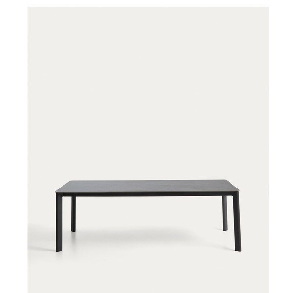 Sodo valgomojo stalas su akmens stalviršiu 100x220 cm Anafi – Kave Home-image-3